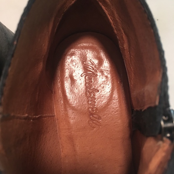 Madewell Cait Black Leather/Suede Boots - Picture 8 of 8